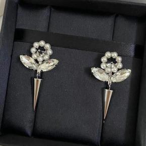 Simone Rocha Crystal Flower Earrings 3