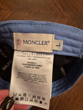 Moncler Blue Cotton Cap 4