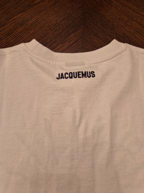 Jacquemus Sun Print White Cotton T-Shirt 6