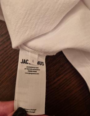 Jacquemus Sun Print White Cotton T-Shirt 7