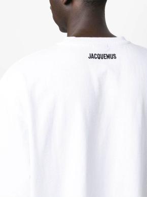 Jacquemus Sun Print White Cotton T-Shirt 3