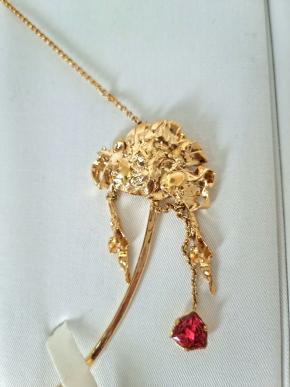 Valentino x Le Blanc Gold Plated Necklace 13