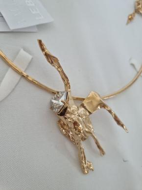 Valentino x Le Blanc Gold Plated Necklace 12