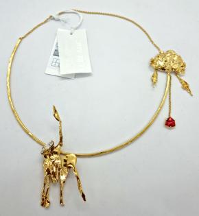 Valentino x Le Blanc Gold Plated Necklace 2