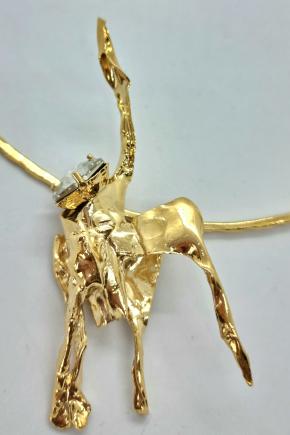 Valentino x Le Blanc Gold Plated Necklace 6