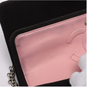 Chanel Timeless Quilted Black Fabric Bag 7