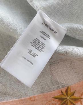 Zimmermann Printed Linen Dress 8