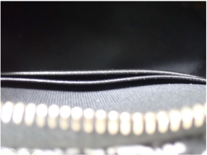 Chanel Black and White Tweed Bag 3