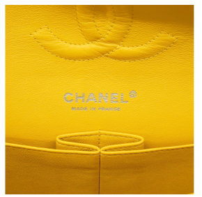 Chanel Quilted Yellow Timeless Bag 6