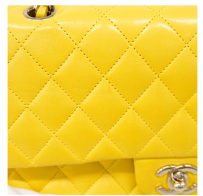 Chanel Quilted Yellow Timeless Bag 4
