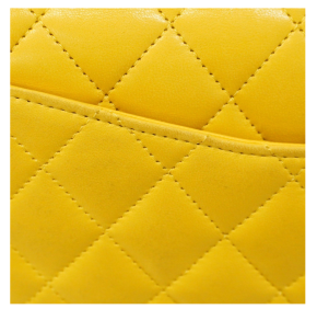 Chanel Quilted Yellow Timeless Bag 2