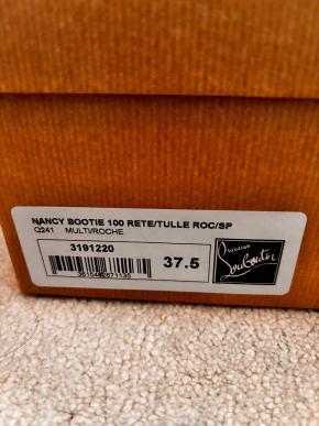 Christian Louboutin Nancy Glitter Booties 10
