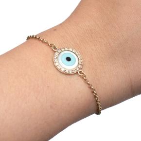 Ileana Makri Gold Evil Eye Bracelet 3