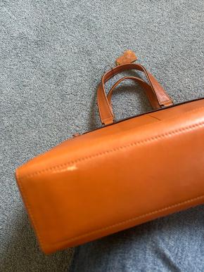 Aston Martin Racing Leather Laptop Bag 3