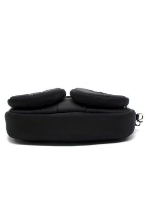 Prada Black Nylon Wristlet Pochette Bag 2
