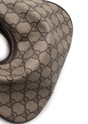Gucci Small Monogram Attache Shoulder Bag with Detachable Strap 11