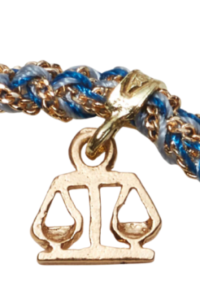 Caroline Bucci 18k Yellow Gold Silk Tie Balance Bracelet 3