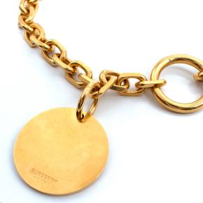 Burberry Gold-Plated Medallion Chain-Link Necklace 3