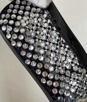 Alaia's Crystal Mary Jane Flats 9