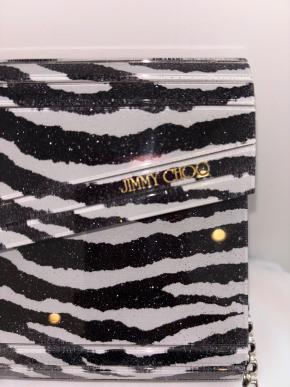 Jimmy Choo Zebra Candy Clutch 4