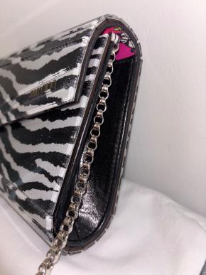 Jimmy Choo Zebra Candy Clutch 6