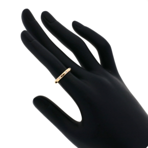 Van Cleef Rose Gold Tendrement étoile Ring Size 4.5 3
