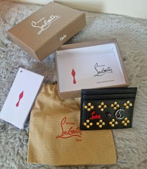 Christian Louboutin Black Kios Card Holder 5