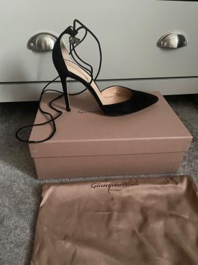 Gianvito Rossi Black Suede Astrid Pumps 2