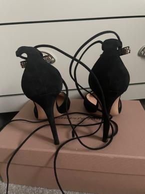 Gianvito Rossi Black Suede Astrid Pumps 7