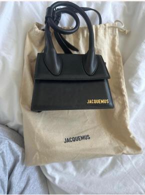 Jacquemus Black Leather Le Chiquito Bag 8