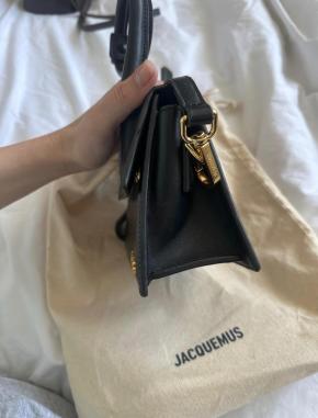 Jacquemus Black Leather Le Chiquito Bag 4