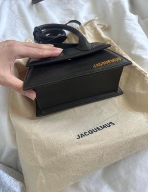Jacquemus Black Leather Le Chiquito Bag 5