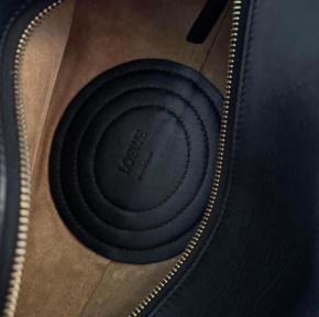 Loewe Medium Black Leather Paseo Bag 6