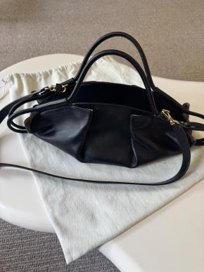 Loewe Medium Black Leather Paseo Bag 3