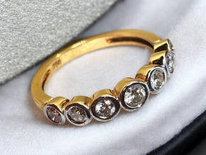 Bespoke & Diamond Set Eternity Ring 2