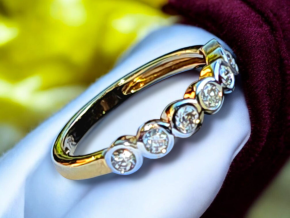 Bespoke & Diamond Set Eternity Ring 5