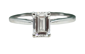 Bespoke Lab Grown White Gold 1 Carat Diamond Ring 9