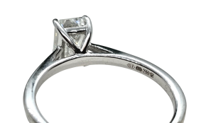 Bespoke Lab Grown White Gold 1 Carat Diamond Ring 8