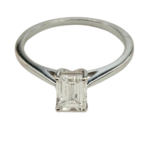 Bespoke Lab Grown White Gold 1 Carat Diamond Ring 7