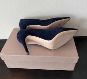 Gianvito Rossi Black Suede 85 Pumps 5