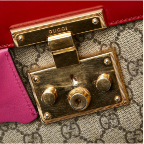 Gucci Supreme Coated Canvas And Leather Bag 4