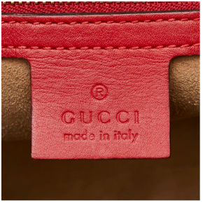 Gucci Supreme Coated Canvas And Leather Bag 8