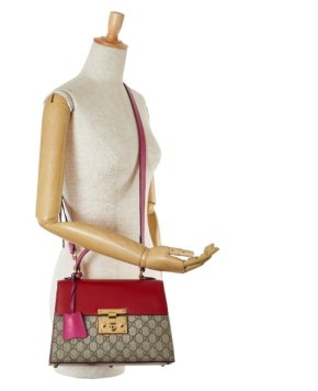 Gucci Supreme Coated Canvas And Leather Bag 10