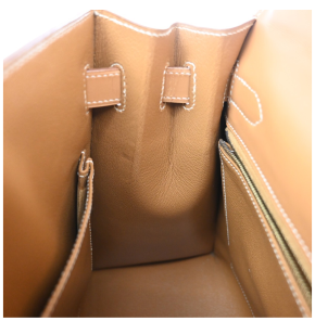 Hermes Tan With White Stitching Kelly 32cms 8