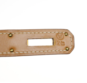 Hermes Tan With White Stitching Kelly 32cms 7