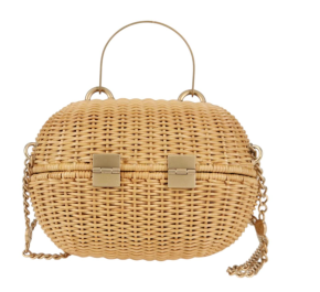Chanel Heart Padlock Wicker Bag 7