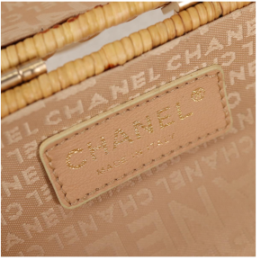 Chanel Heart Padlock Wicker Bag 21