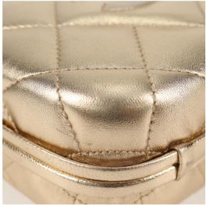 Chanel Logo CC Gold Bag 20
