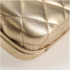 Chanel Logo CC Gold Bag 19