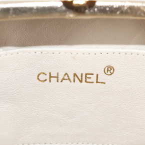 Chanel Logo CC Gold Bag 14